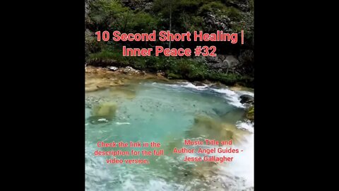 10 Second Short Healing Inner Peace | Meditation Music | Angel Guides | #32 #Meditation #shorts