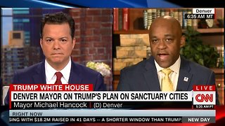 Denver Mayor Hancock talks 'sanctuary cities' on CNN