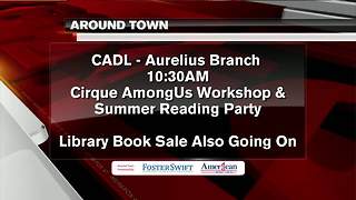 Around Town 8/22/17: Aurelius Branch Library