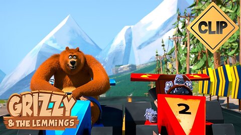A Spectacular Racing Cars | Grizzy And The Lemmings | Cartoon Network