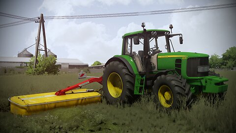 Farming Simulator 22 John Deere 6530 Premium & Pöttinger Novacat 352 V | Osina Wielka | Mod Test