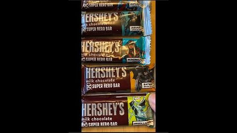 Hershey’s Super Hero Bars Complete Set