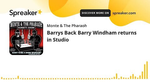 Barrys Back Barry Windham returns in Studio