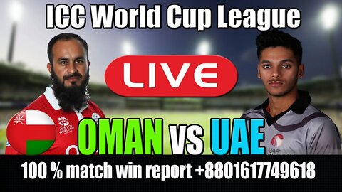 Oman vs United Arab Emirates Live , 2nd Match Live , uae vs oman Live
