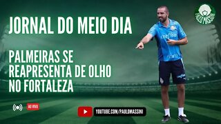 JORNAL DO MEIO-DIA - AO VIVO! INFORMAÇÕES DO PALMEIRAS NO RETORNO AOS TREINAMENTOS