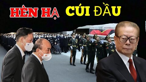 CT Nguyễn Xuân Phúc : Cùng Phái Đoàn Lãnh Đạo Việt Nam-HÈN HẠ-Cúi Đầu Trước Hình Ảnh Giang Trạch Dân