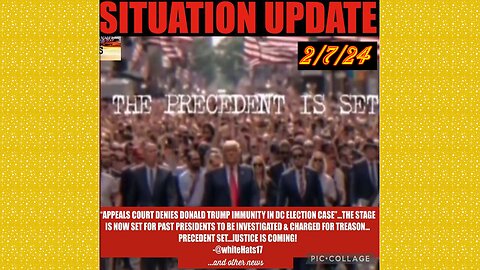 SITUATION UPDATE 2/7/24 - Covid-19/Jabs/Plan-Demics, Global Financial Crises, Cabal/Deep State Mafia