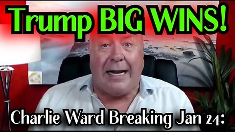 Charlie Ward BREAKING NEWS - Trump BIG WINS NH 1/26/24..