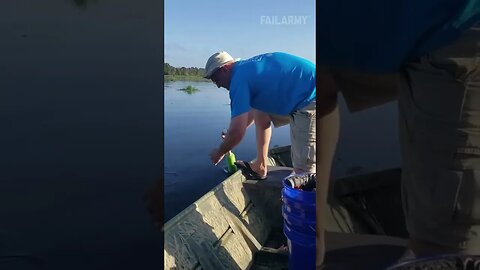 Fisherman's Catch Turns Out to Be Alligator Instead of Catfish