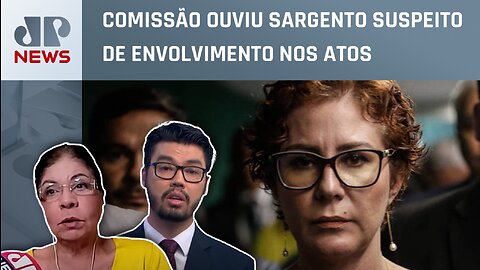 CPMI do 8 de Janeiro aprova quebra de sigilo de Carla Zambelli; Kramer e Kobayashi analisam