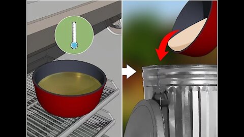 How To Dispose Of Cooking Oil