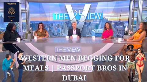 Western Men Begging for Meals | Passport bros in Dubai