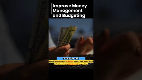 Improve money management and budgeting #shorts