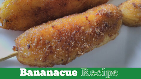 Bananacue Recipe