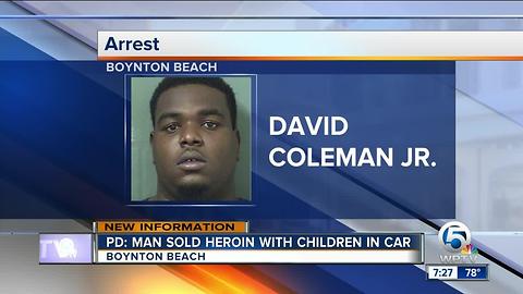 Man nicknamed 'Boogie' accused of trying to sell drugs with children in car
