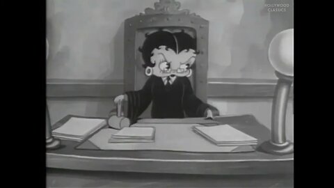 Betty Boop Judge for a Day 1935 Animated Short Film Betty Boop Cartoon Video