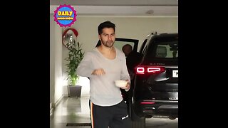 Varun Dhawan Snapped At Karan Johar House In Bandra