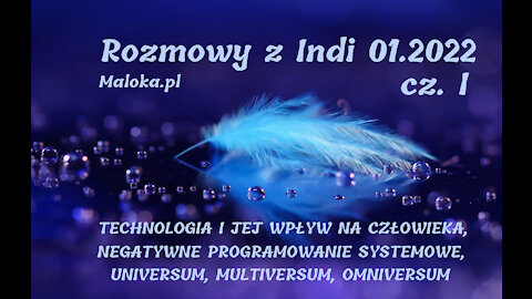 Rozmowy z Indi 01.2022 - TECHNOLOGIA, PROGRAMOWANIE SYSTEMOWE, UNIVERSUM, MULTIVERSUM, OMNIVERSUM