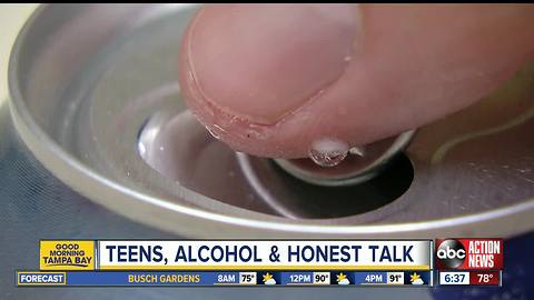 Underage binge-drinking rates remain high; parents need to honestly talk about alcohol with teens