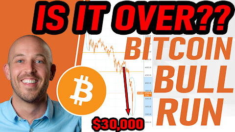 🔵 IS THE BULL RUN OVER?!? HUGE BITCOIN PRICE CRASH - WHY IS BITCOIN CRASHING??