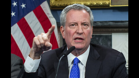 NYC De Blasio Using ‘Preemptive Strike’ Against Omicron Via Unconstitutional Private Business Vaccin