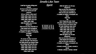 Nirvana - Smells Like Teen Spirits - Nirvana lyrics HQ