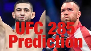 Colby Covington vs Khamzat Chimaev UFC 285 Prediction 5 Round Co Main! Jones Vs Stipe Main Event?