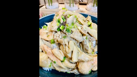 Oyster Mushroom in Garlic Sauce