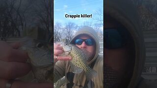 In the Crappie community I'm known fogetaboutit. #winterfishing #crappiefishing