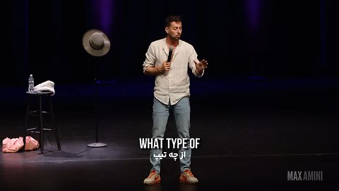 What’s your type? Max Amini’s Hilarious standup comedy