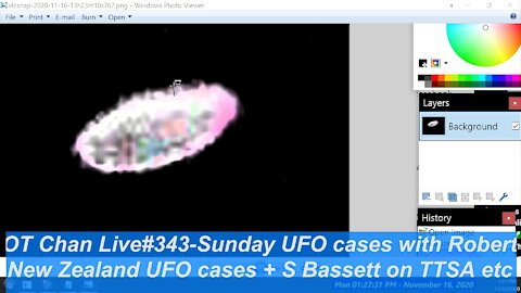 Sunday UFO Cases and News with Robert (Bassett+NZ UFOs) ] - OT Chan Live#343 (600th upload)