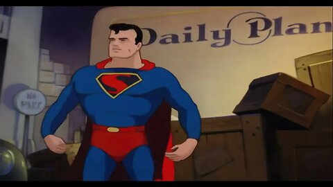 1940 Superman Cartoon Episode Billion Dollars - 4k 60 fps by AI.