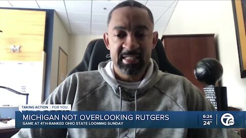 Michigan not overlooking Rutgers with Ohio State looming