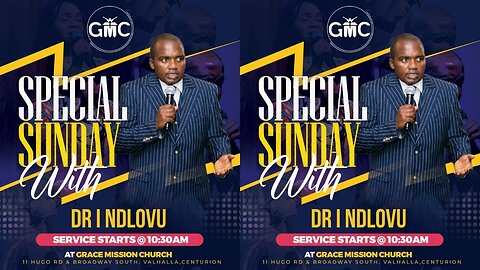 Centurion, Pretoria - Special Sunday Service with Dr. Ian Ndlovu