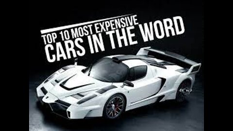 The World's Top 10 Most Expensive Automobiles