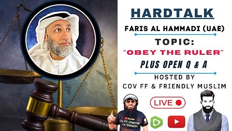 HardTalk "OBEY THE RULER" with Faris Al Hammadi (UAE)