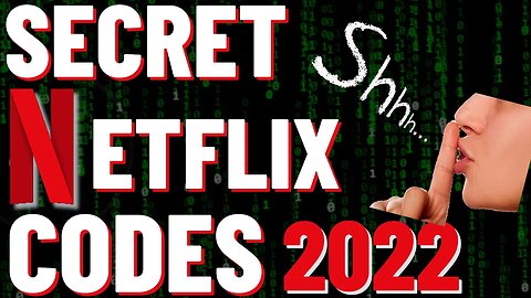 Netflix Secret Codes that Unlocks New Content, Categories, and Genres | Working in 2022