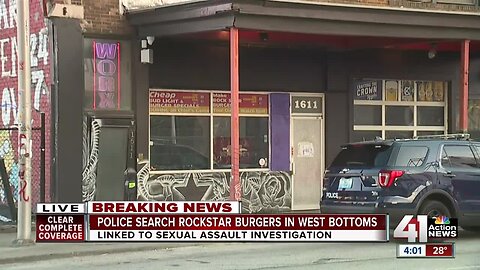 KCPD serves search warrant at Rockstar Burgers