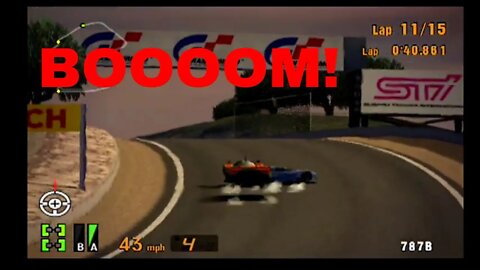 Gran Turismo 3 EPIC RACE! Hilarious AI Spins, Crashes, and Pit Stop Fails on Laguna Seca! Part 62!