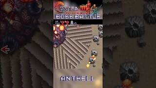 Contra III: The Alien Wars (SNES) Boss Battle - Anthell #Shorts