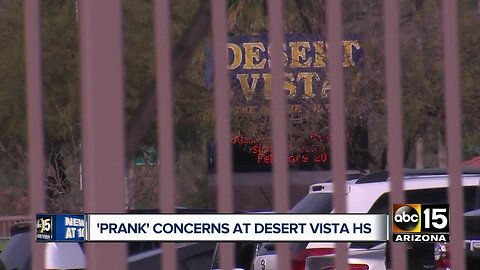 Senior prank ignites controversy at Desert Vista High School in Tempe