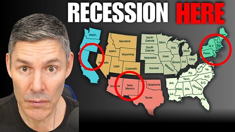 Fed's Secret Report Reveals Specific States Are In Recession