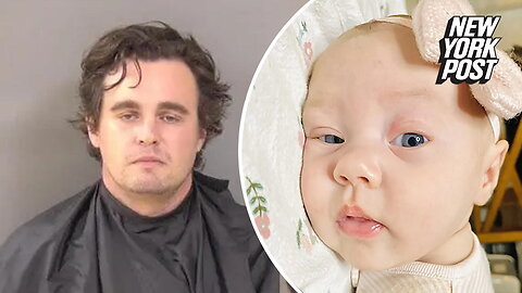 Dad accused of killing baby by shoving wet wipe down her throat