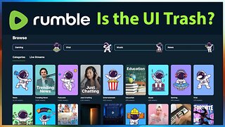 Is Rumble's UI Trash? | The Bear Truth