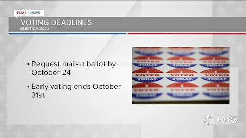 Voting deadlines