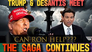 DeSantis and Trump Meet Up - What Happens Next Will Shock You