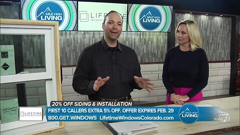 Lifetime Windows and Siding - 20% Off $0 Down Leap Year Sale