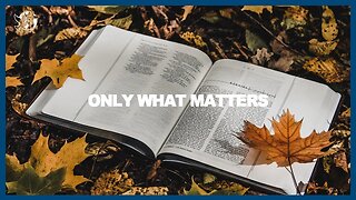 Hungry for God | ONLY WHAT MATTERS | Cléo Ribeiro Rossafa