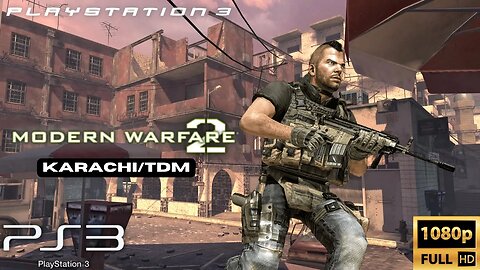 Call of Duty: Modern Warfare 2 MP | TDM on Karachi | PS3 | January 2023 (No Commentary Gameplay)