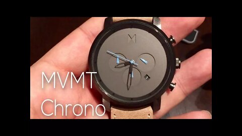 MVMT Gunmetal & Sandstone Chrono 45mm Watch